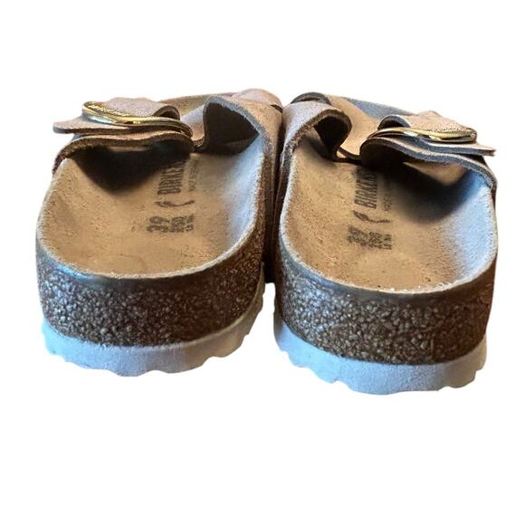 BIRKENSTOCK Siena Big Buckle Washed Metallic Rose GoldWomen's EU 39 US 8 NARROW - Picture 6 of 9